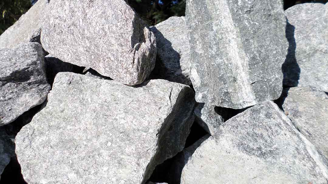 Pierres à gabion